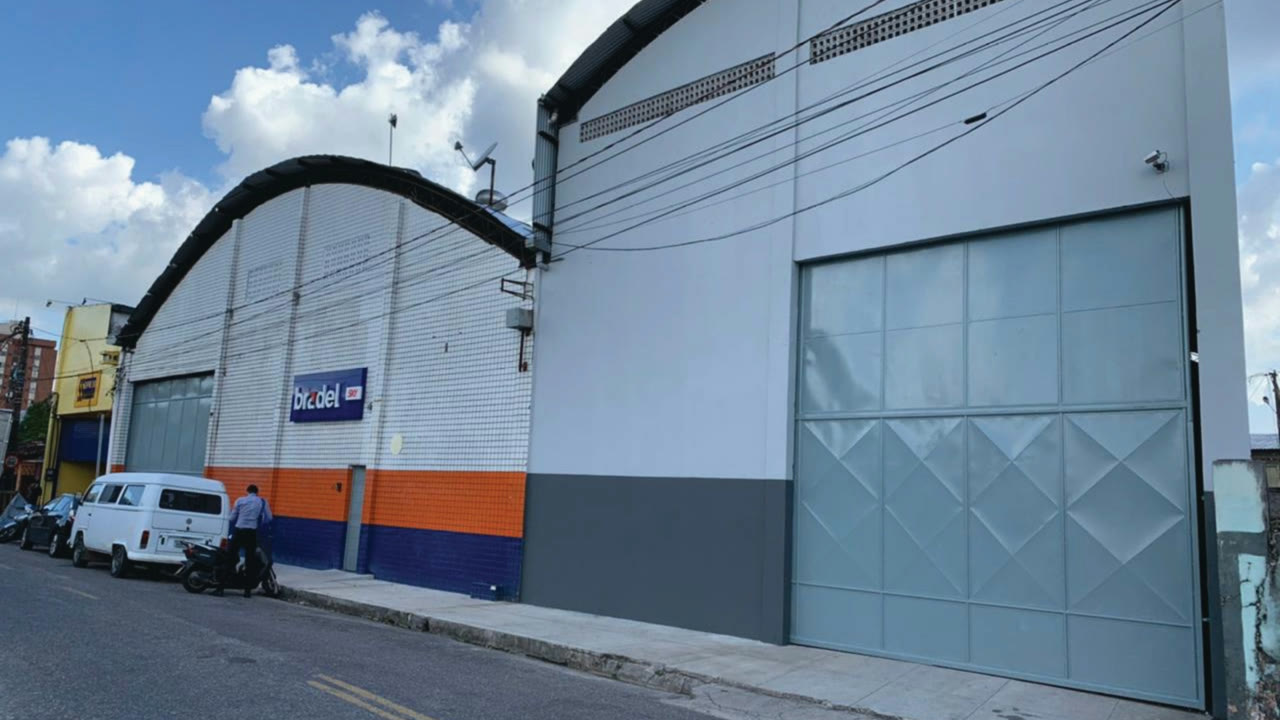 Fachada da base Bradel em Ananindeua