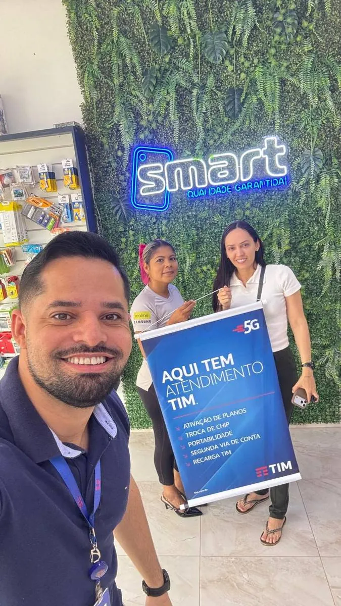 Credenciamento TIM 5G em ponto parceiro
